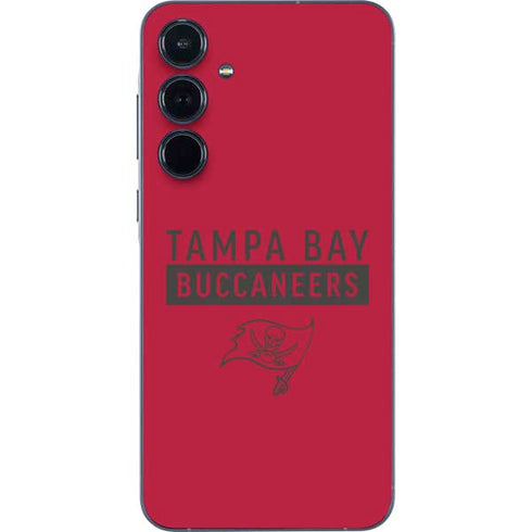 NFL Tampa Bay Buccaneers Red Performance Series Galaxy A55 5G Skin